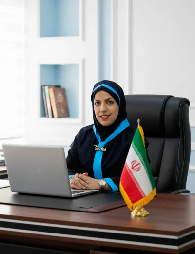 سرکار خانم مینا حسین زاده،معاون آموزشی،لقمان حکیم اصفهان